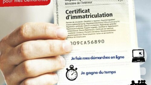 OBTENIR SA CARTE GRISE SANS SE DÉPLACER